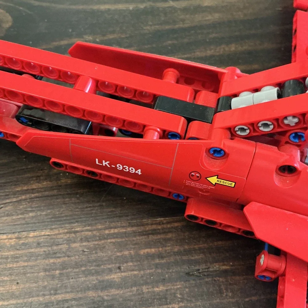 LEGO TECHNIC Jet Plane 9394 Set Retired No box No Manual Missing Pieces